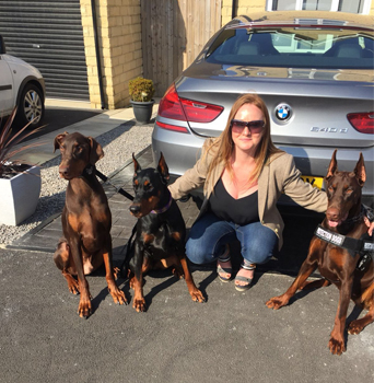 Mandy and her girls