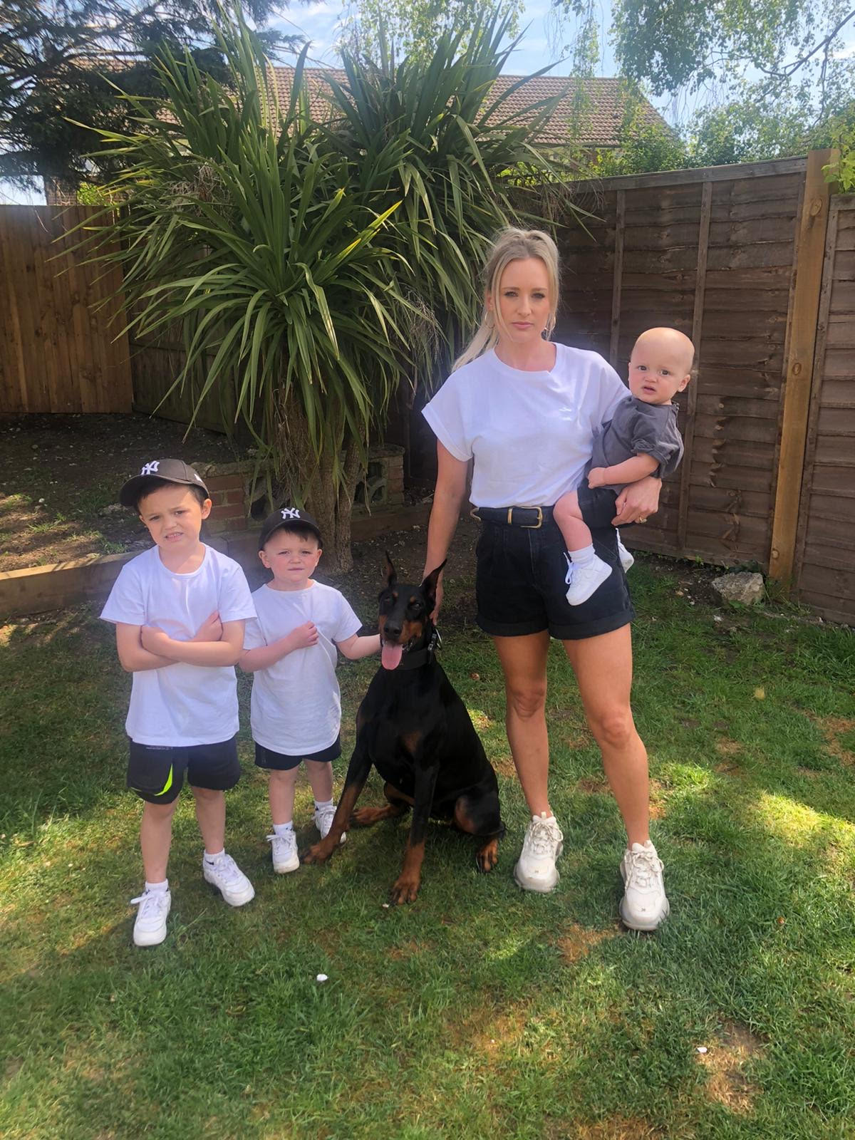 Peggy and her family